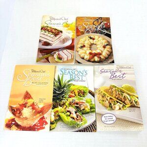 The Pampered Chef Season’s Best Recipe Collections Booklets Set of 5 Cookbooks